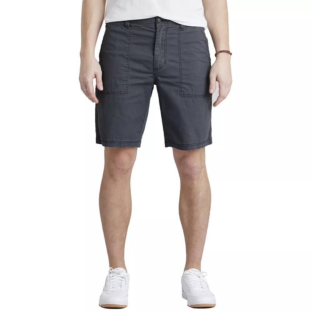 Men's UNIONBAY Cliff Stretch Rip-Stop Utility Shorts, Size: 34, Silver Product Image