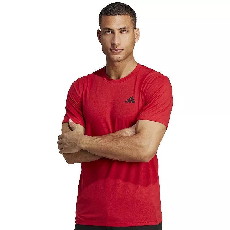 Men's adidas Train Essentials Feelready Training Tee, Size: Medium, Dark Blue Product Image