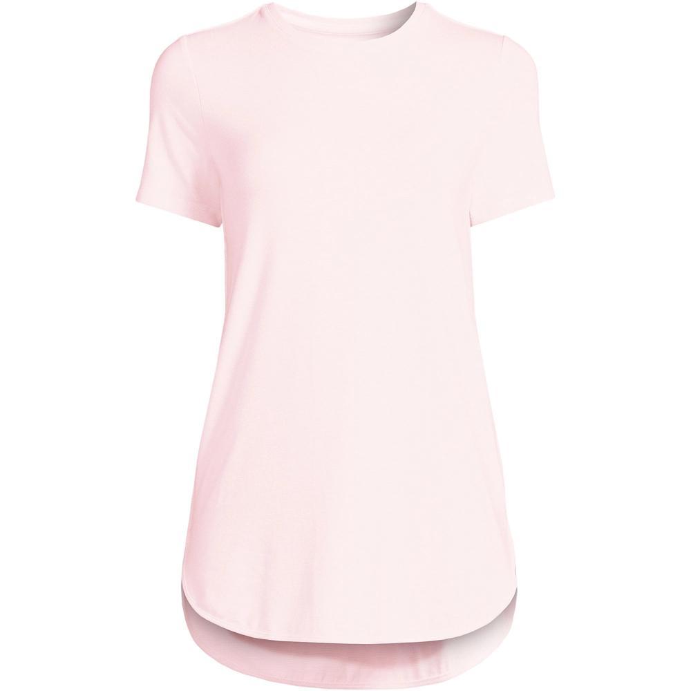 Petite Lands End Moisture-Wicking UPF 50 Tunic Tee, Womens Product Image