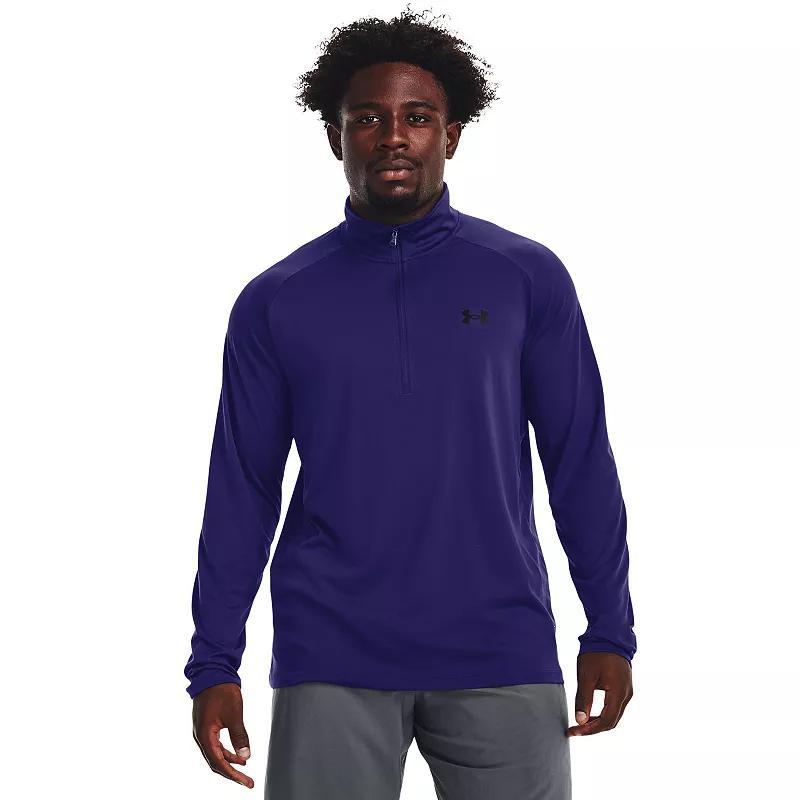 Big & Tall Under Armour Tech 2.0 Half-Zip Top, Men's, Size: 3XL, Royal Product Image