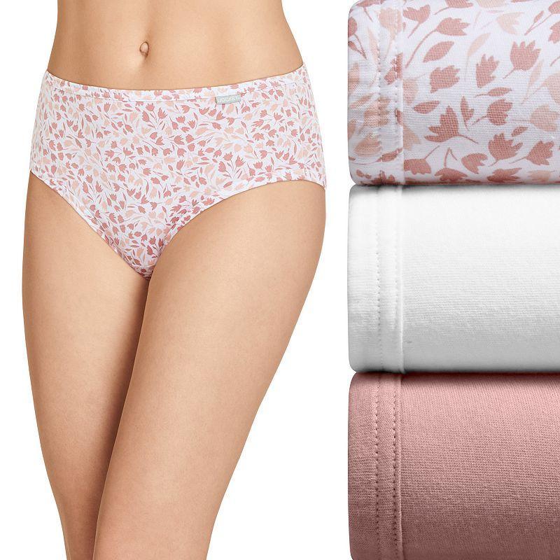 Women's Jockey® Elance 3-Pack Hipster Panty Set 1488, Size: 6, Boardwalk Stripe Product Image