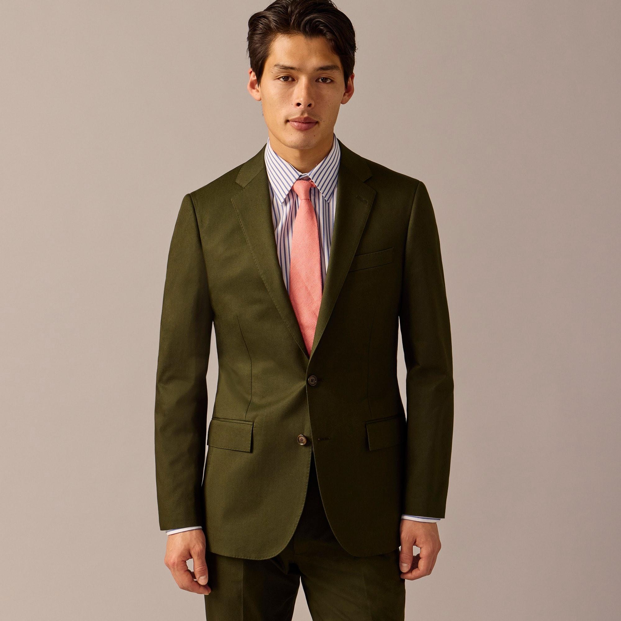 Ludlow Slim-fit suit jacket in Italian chino Product Image
