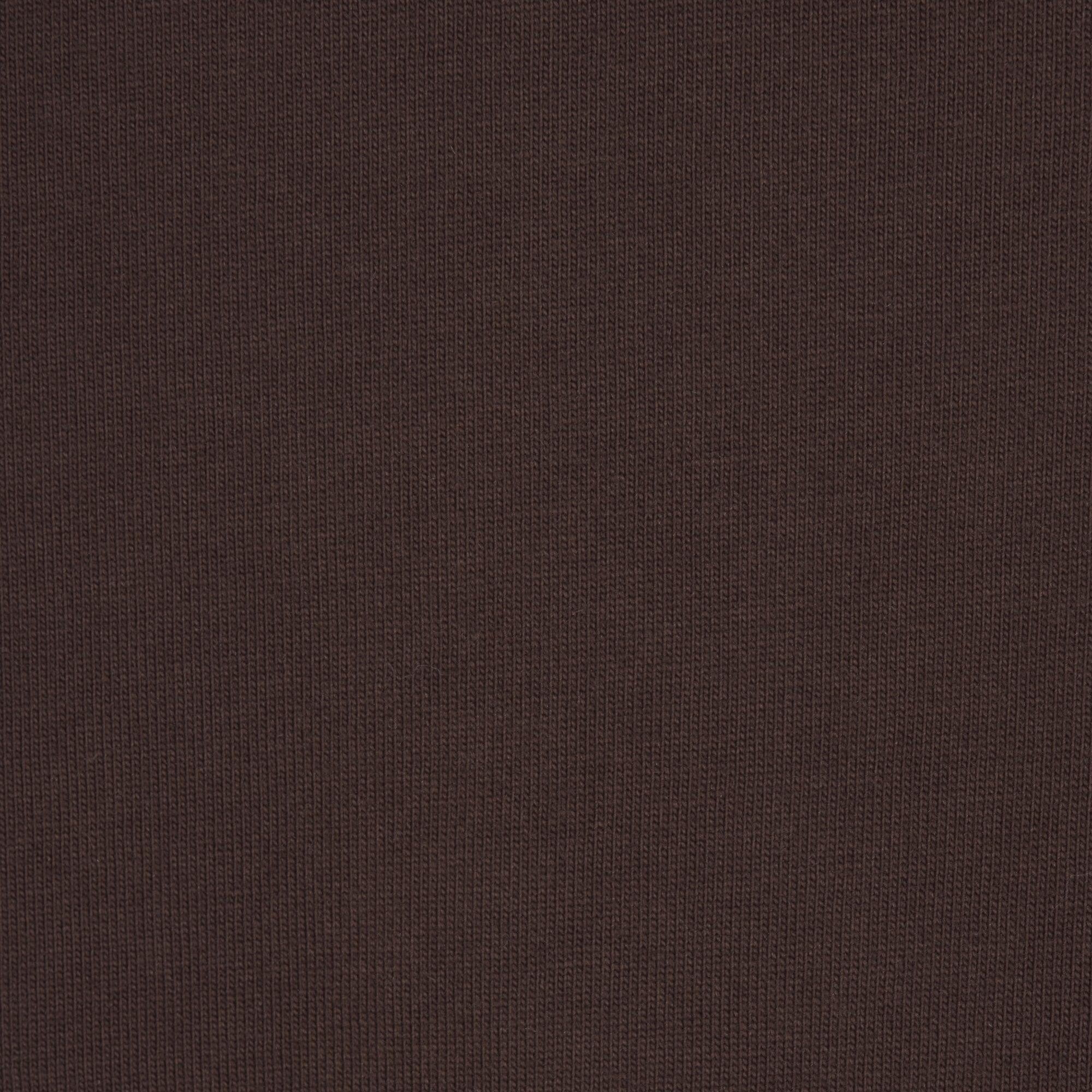HEAVYWEIGHT COTTON MENS RELAXED LONG SLEEVE T-SHIRT | ESPRESSO Product Image