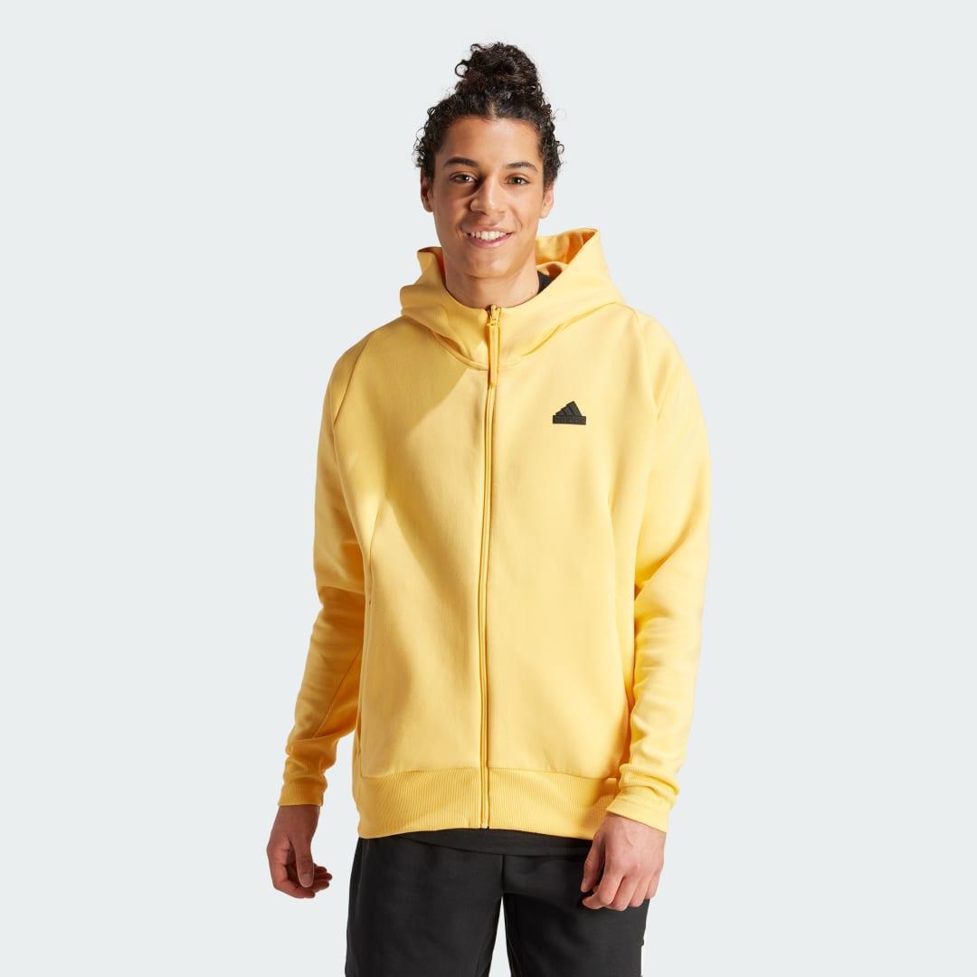 adidas Mens adidas Z.N.E. Fleece Hoodie - Mens Product Image