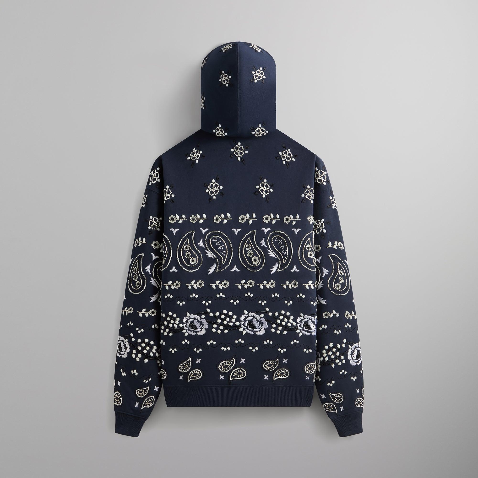 &Kin Paisley Floral Williams III Hoodie - Nocturnal Male Product Image