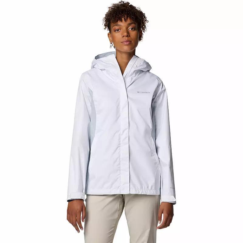Women's Columbia Arcadia II Lightweight Jacket, Size: Medium, White Cirrus Gray Product Image