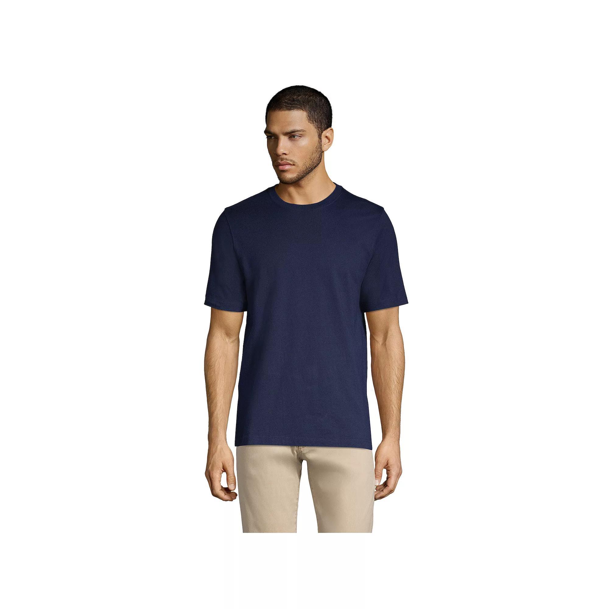 Mens Lands End Super-T Short Sleeve T-Shirt Product Image