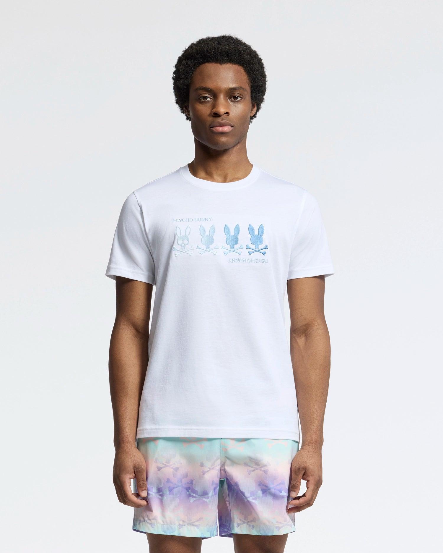 MENS OCEANIA EMBROIDERED GRAPHIC TEE - B6U607F200 Male Product Image