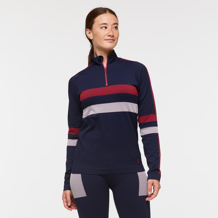 Debajo Seamless Baselayer Quarter-Zip - Women's Product Image