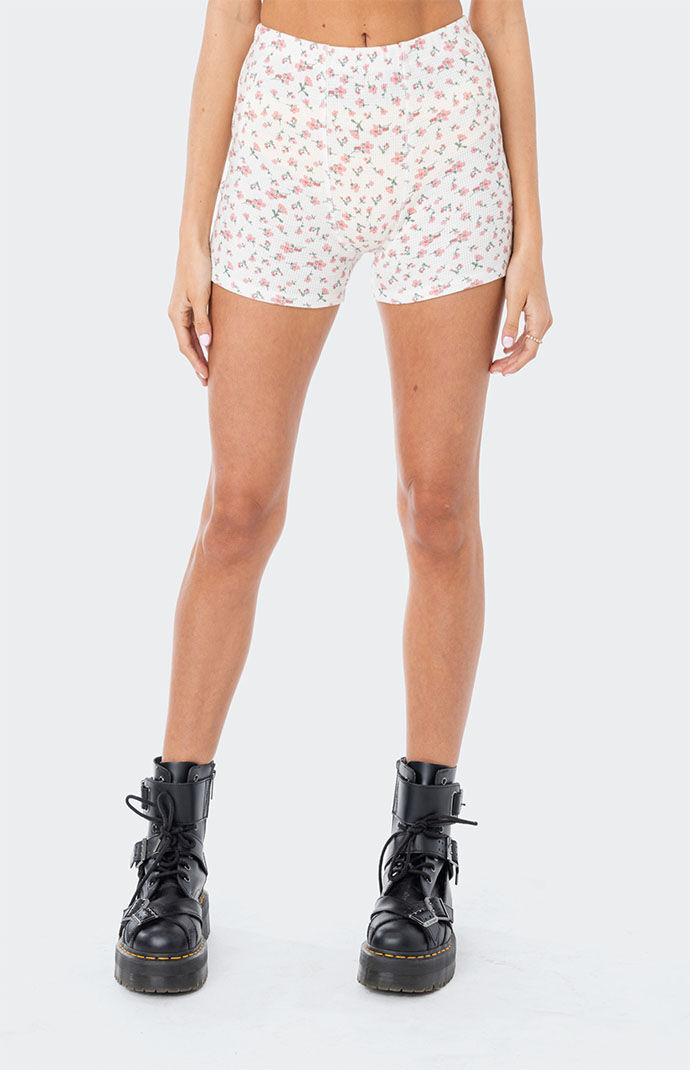 Primrose Waffle Shorts Product Image