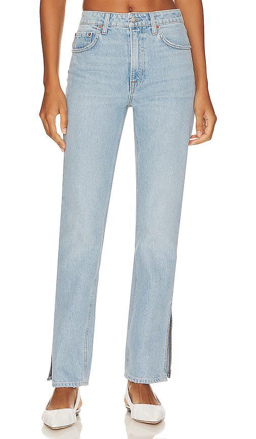 Harlow Petite High Rise Boot With Slit Hem GRLFRND Product Image
