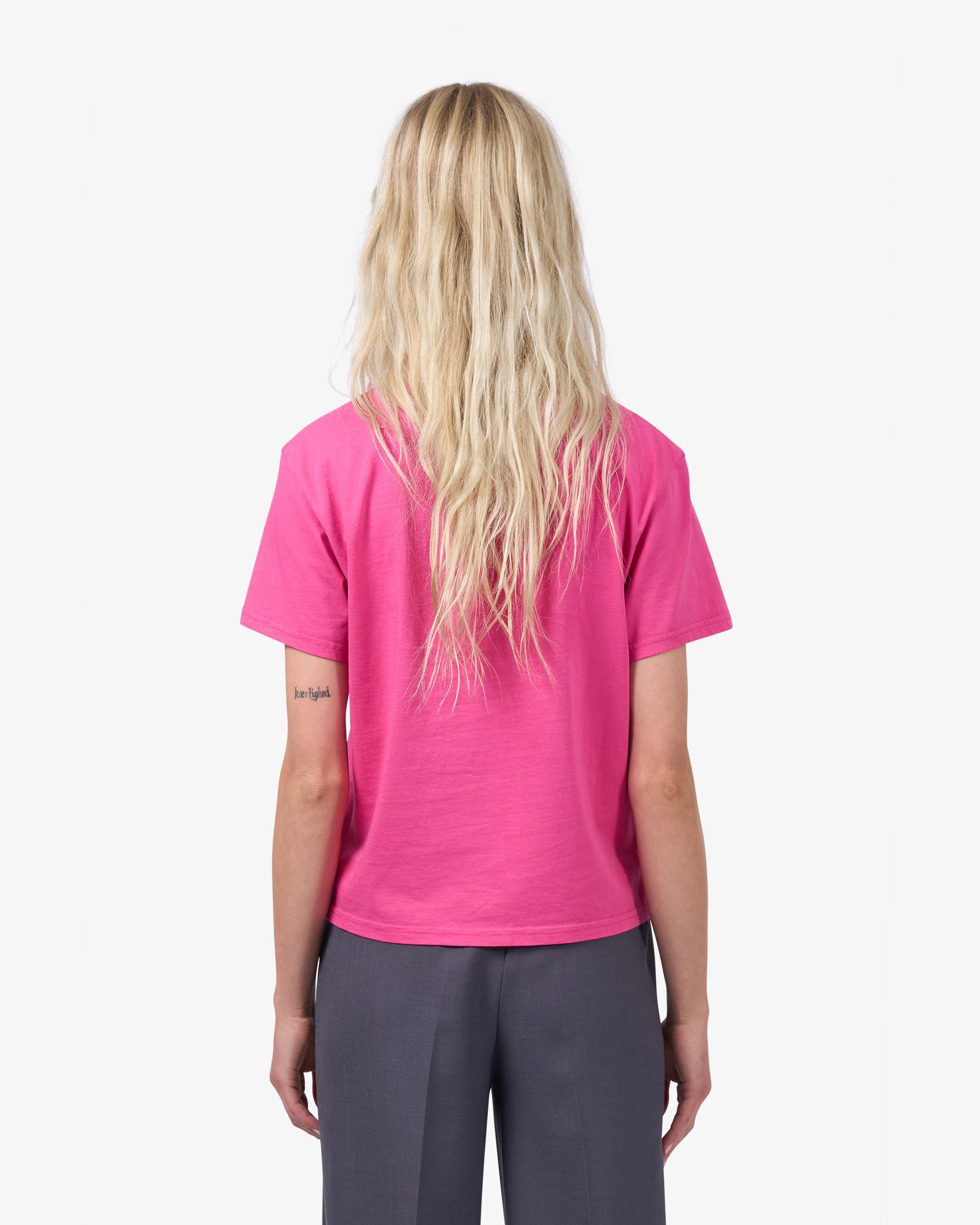 Organic Boxy Crop Tee - Burned Yellow Product Image