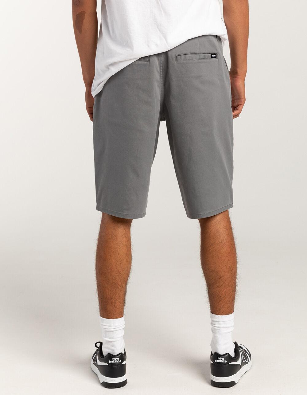 RSQ Mens Longer 12" Chino Shorts - CHARCOAL Product Image