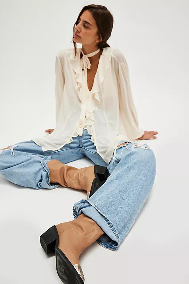 Faster Horses Filigree Boots Product Image