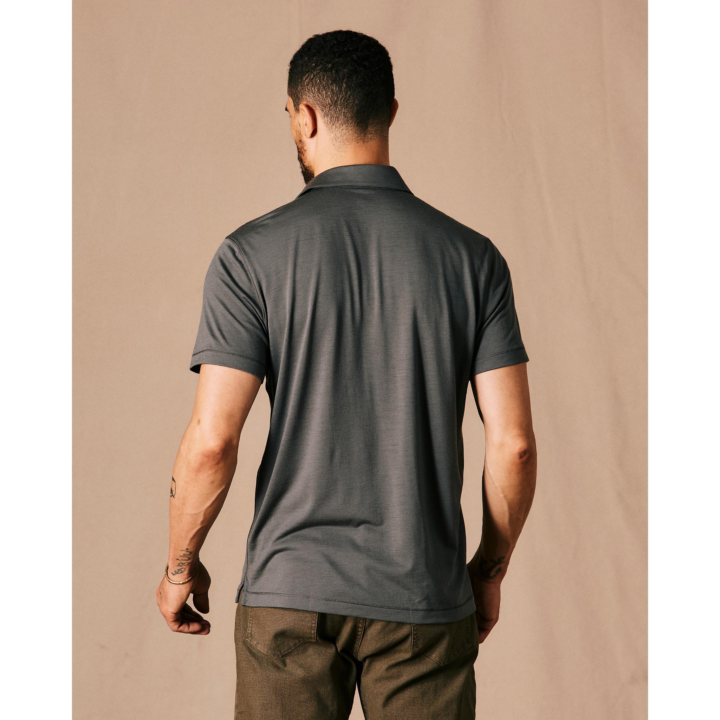 72-Hour Merino Polo Shirt Product Image