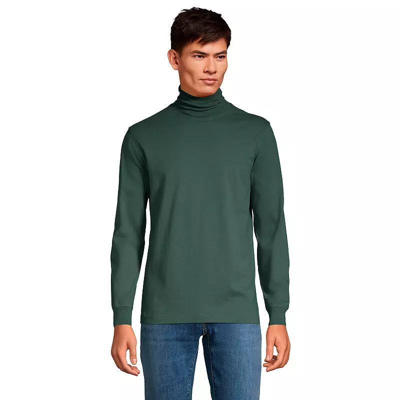Big & Tall Lands End Super-T Turtleneck, Mens Product Image