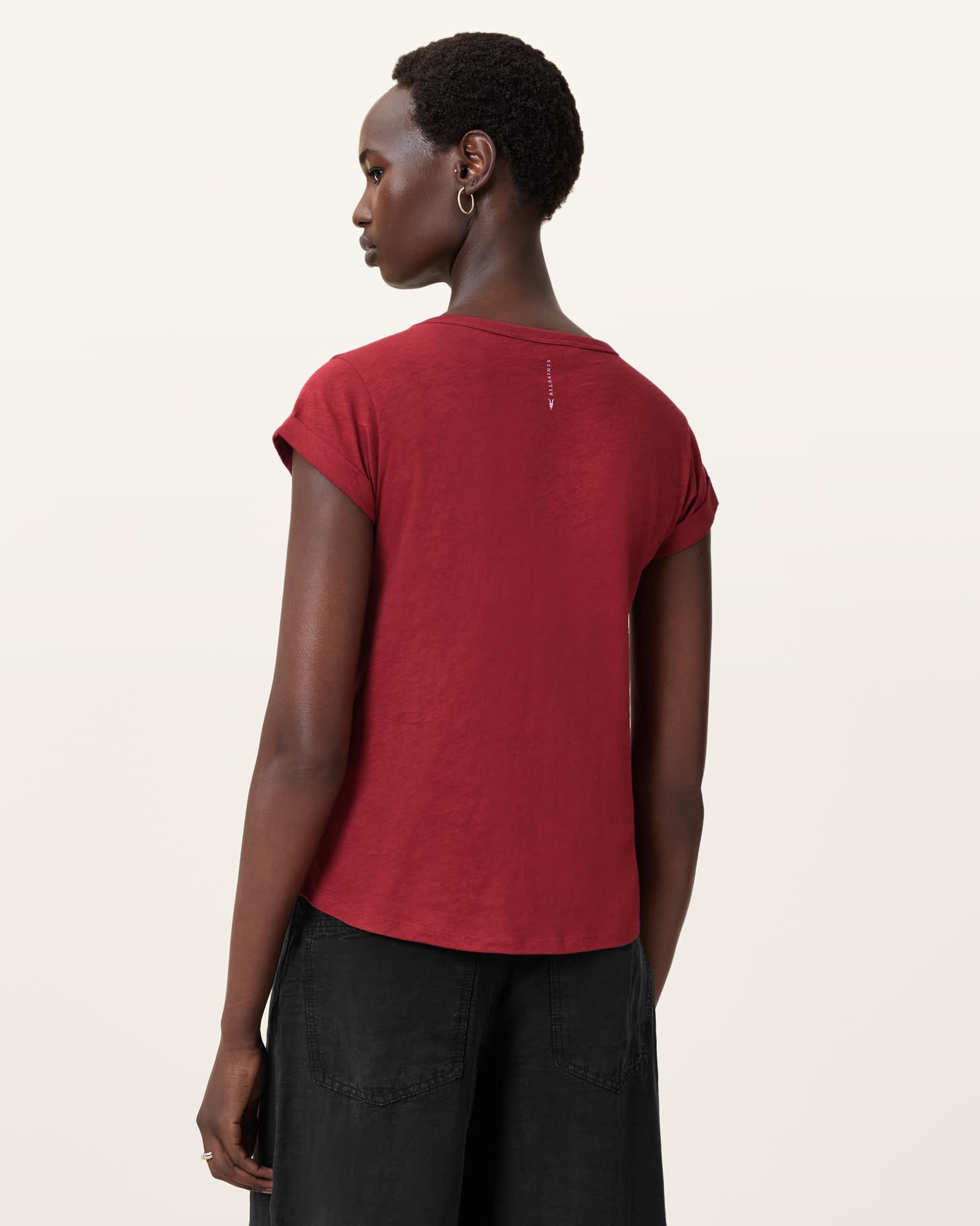 Anna V-Neck Short Sleeve T-Shirt Product Image