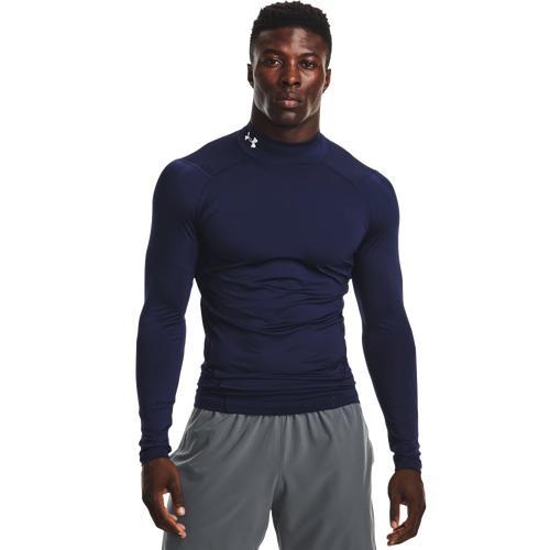 Under Armour Mens Under Armour HG Armour Comp Mock Long Sleeve - Mens Product Image