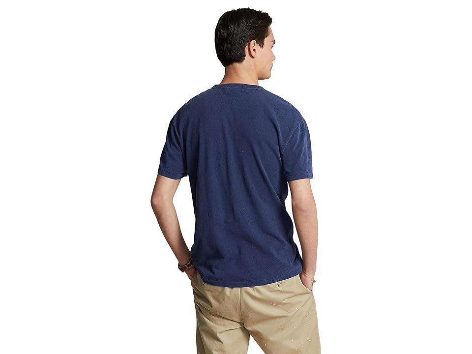 Polo Ralph Lauren Classic Fit Graphic Jersey T-Shirt (Dark Cobalt) Men's Clothing Product Image