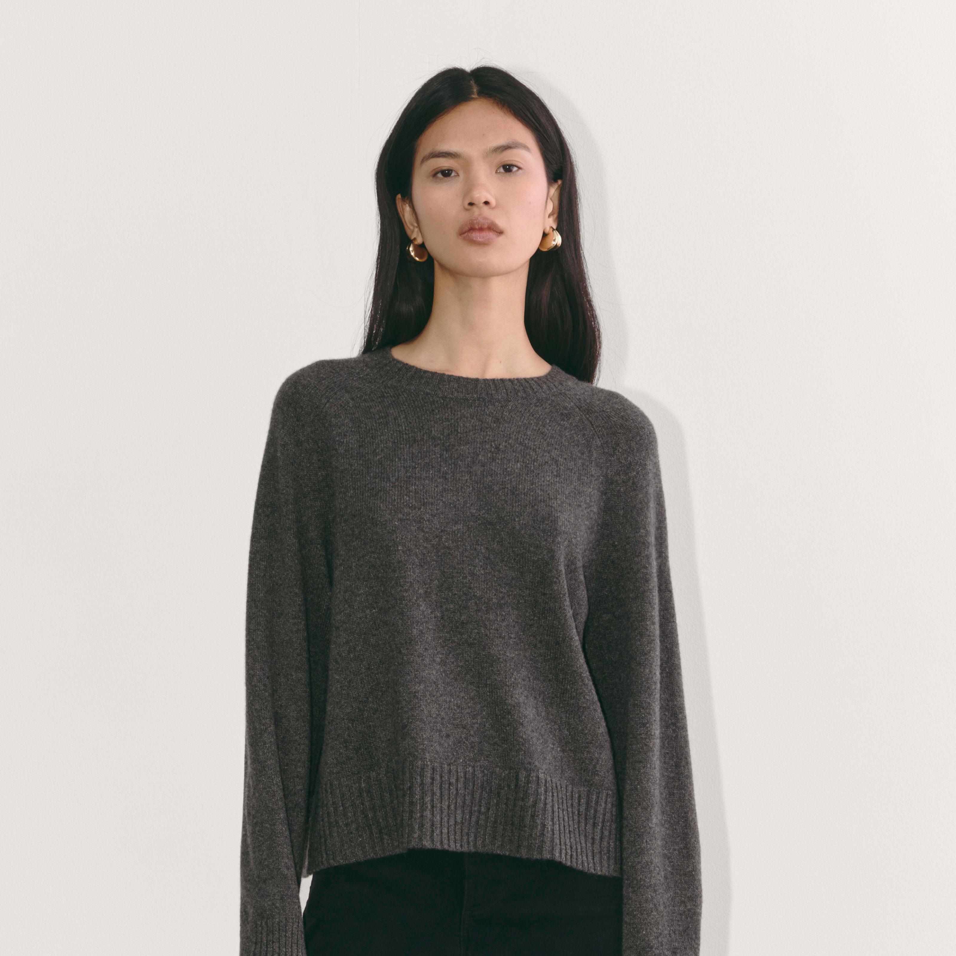 The Boxy Crew in Cashmere Product Image