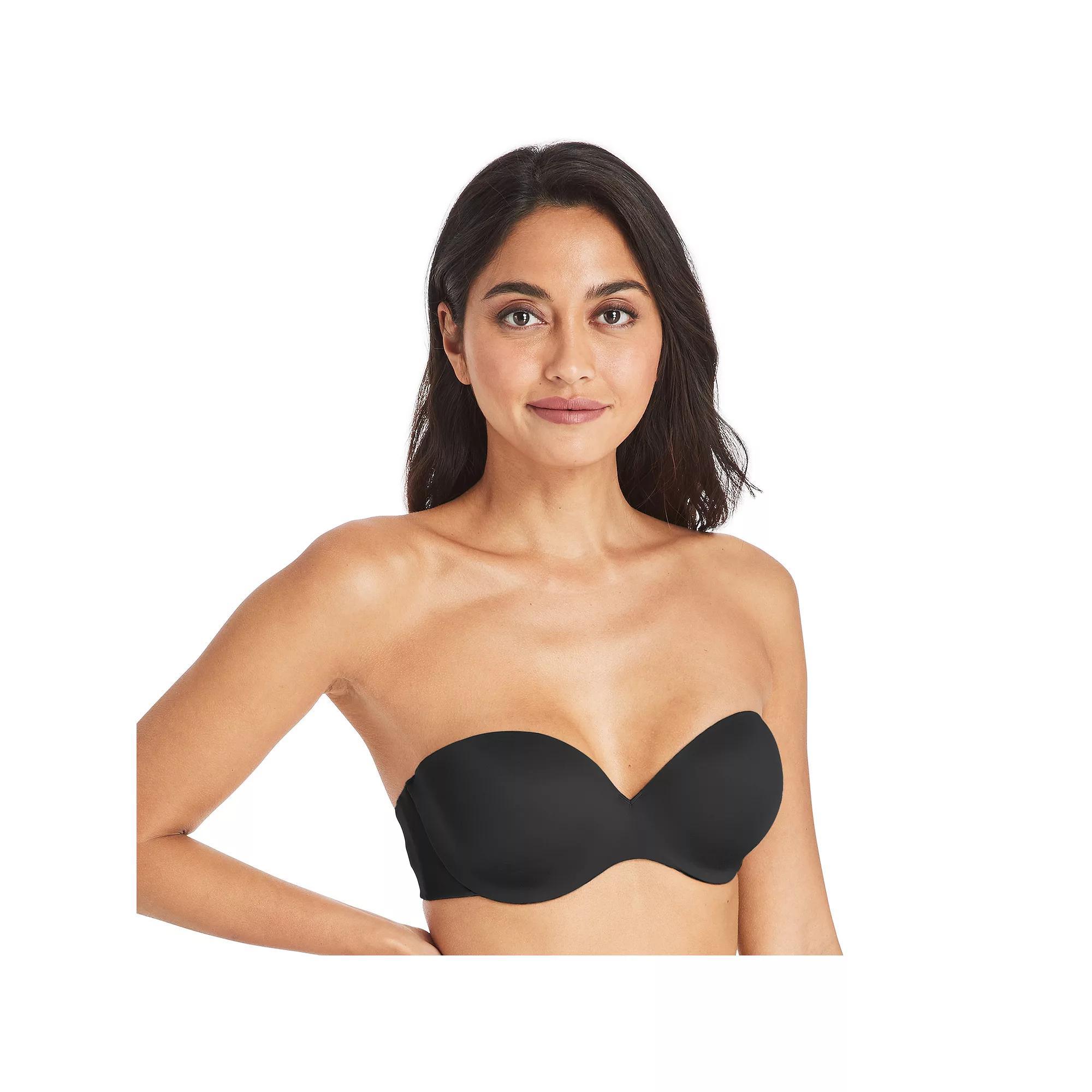 Maidenform Women's Love the Lift Demi Strapless Multiway Bra 9417 - Beige 32A Product Image