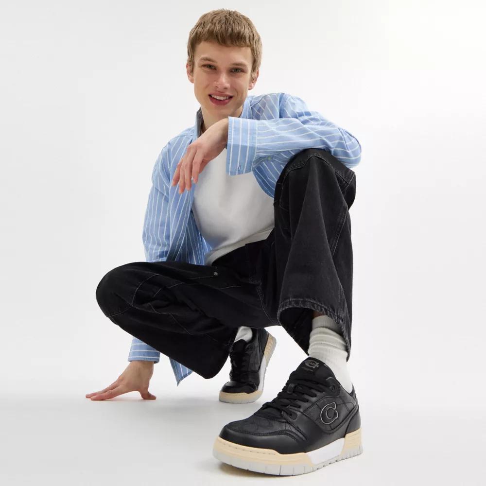 Soho Sneaker With Signature Canvas Product Image