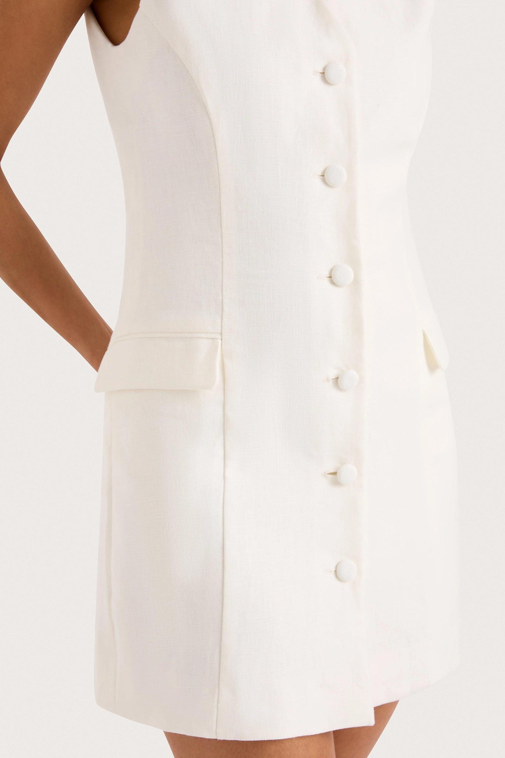 Eloise Mini Dress White Product Image
