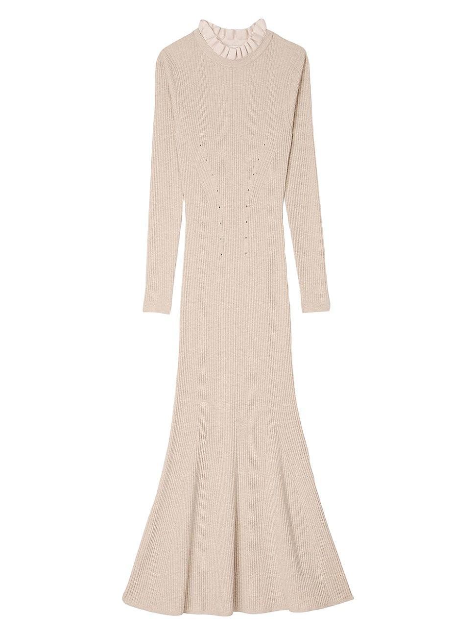 Womens Knit Midi Dress Product Image