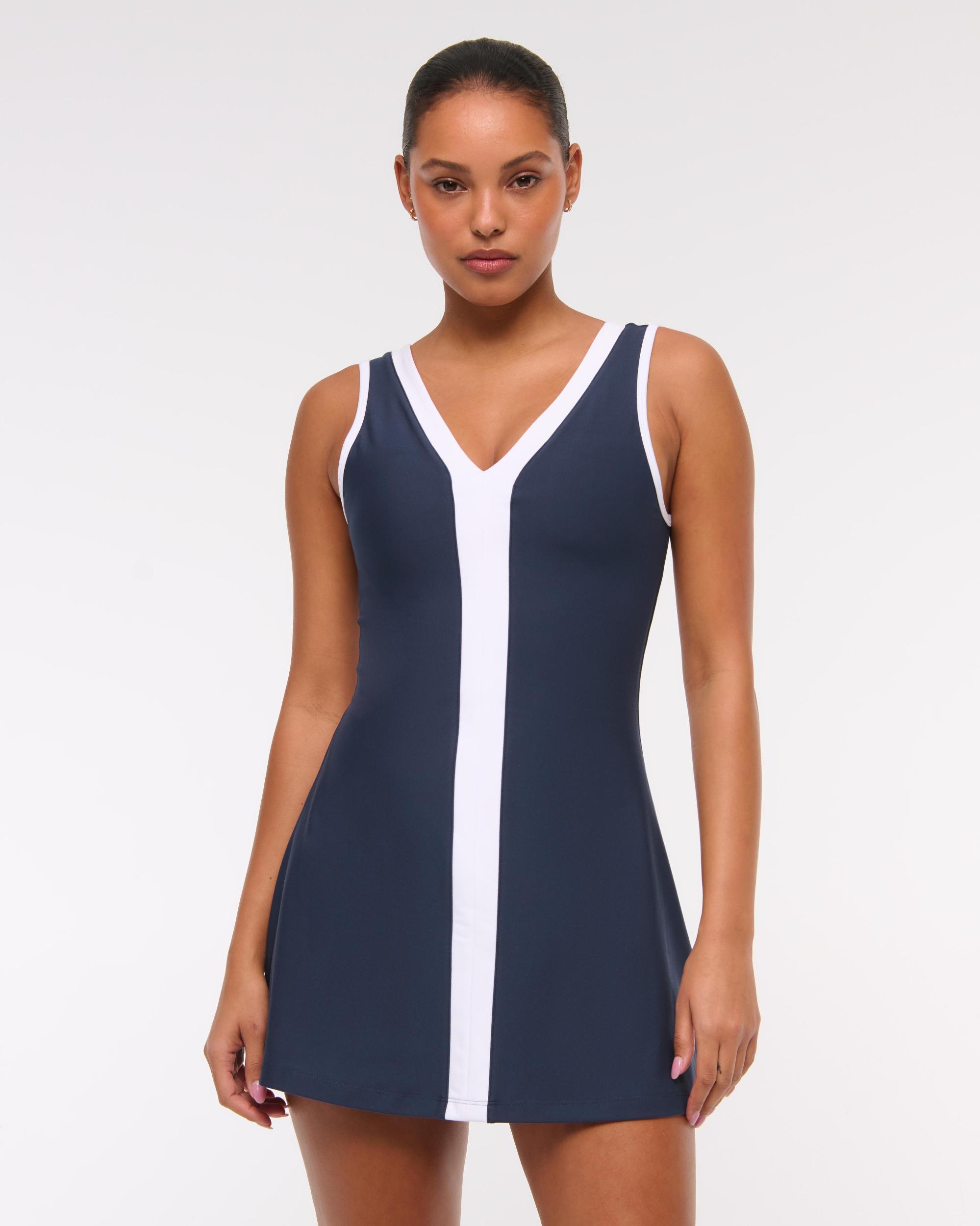 YPB sculptLUX V-Neck Mini Dress Product Image