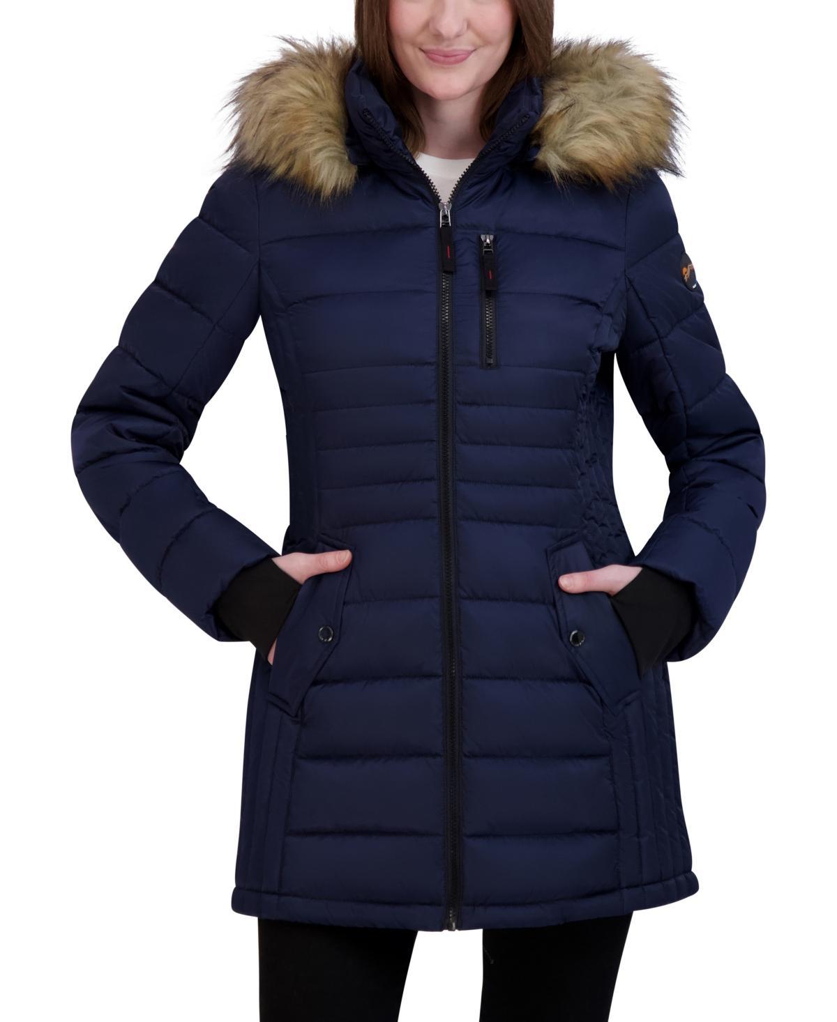 Hfx Womens Midweight Quilted Winter Puffer Galaxy Jacket Product Image