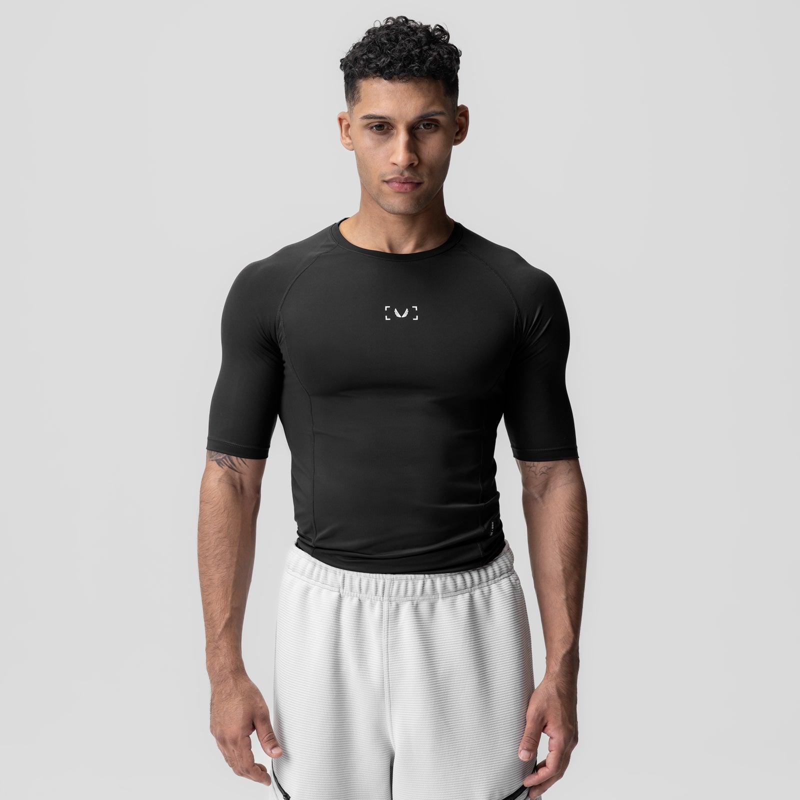 1027. WarpFlexx-Lite® Half-Sleeve Baselayer - Crimson Product Image
