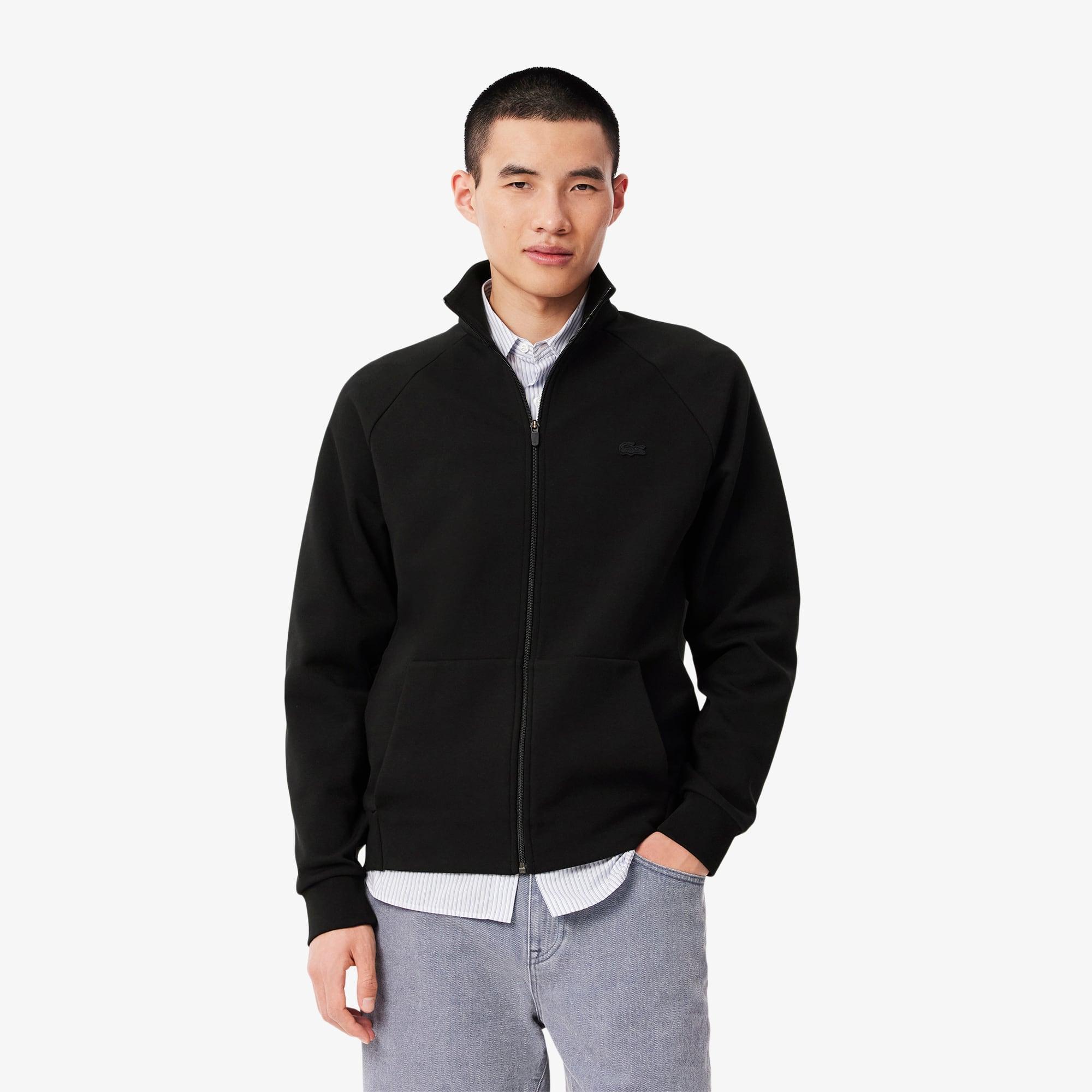 Double Face Jersey Zipped Sweatshirt Product Image