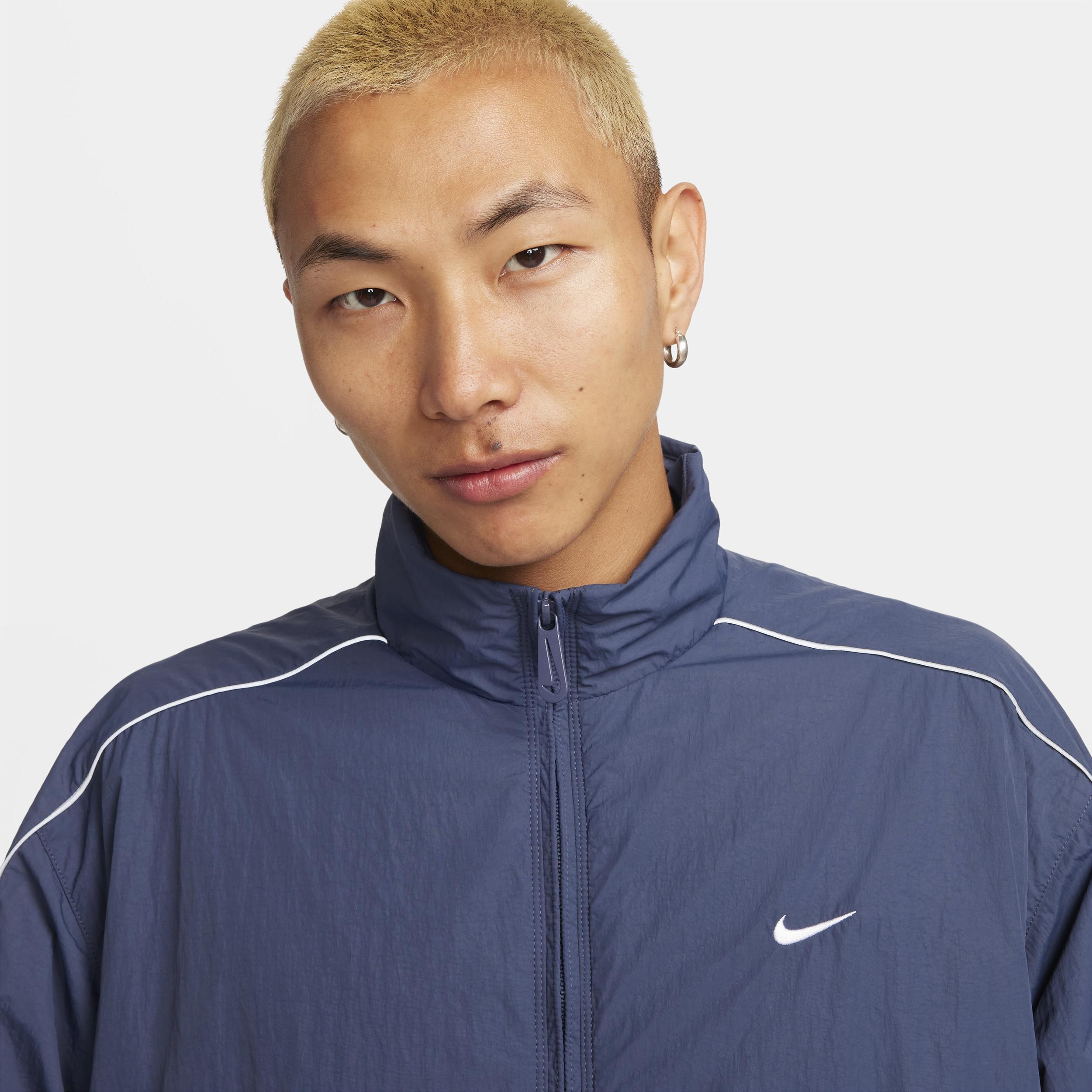 Nike Mens Sportswear Solo Swoosh Woven Track Jacket Product Image