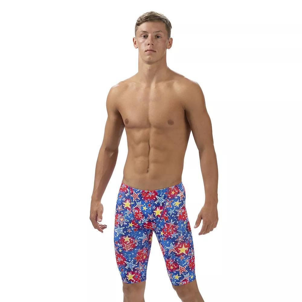 Men's Uglies Dolfin Print Jammer Swimsuit, Size: 32, Celebrate Product Image