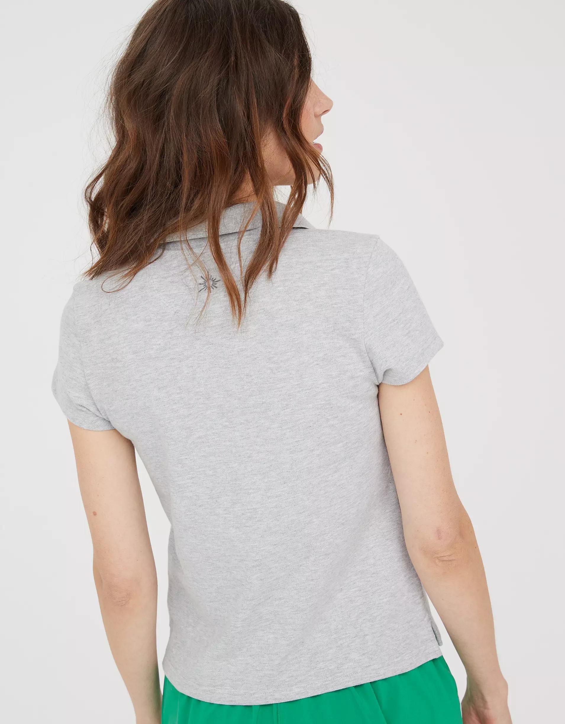 OFFLINE By Aerie Courtside Polo T-Shirt Product Image