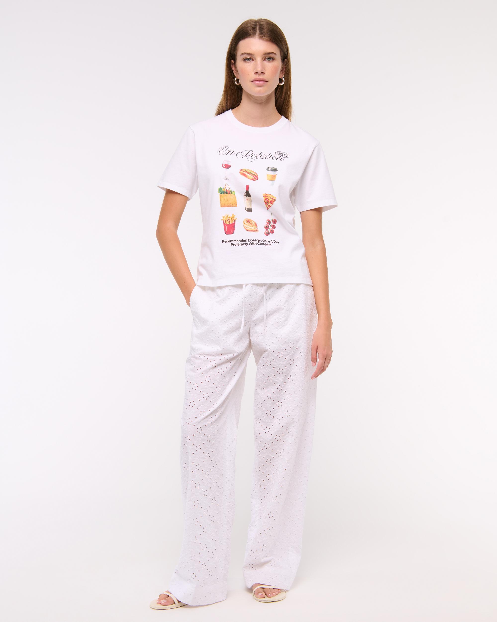 Short-Sleeve Food Graphic Relaxed Tee Product Image
