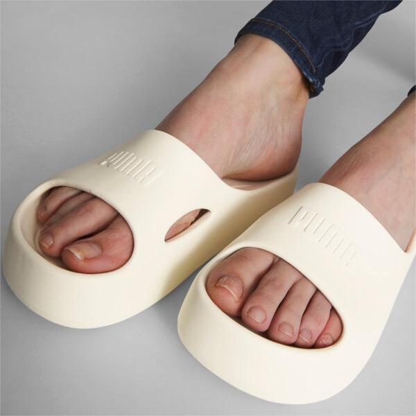 PUMA Shibusa Women's Slides in Pristine/Pristine Product Image