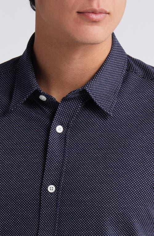 HUGO BOSS Boss Roan Kent Button-up Shirt In Navy Product Image