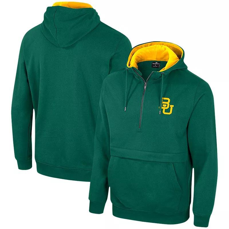 Men's Colosseum Navy Auburn Tigers Half-Zip Hoodie, Size: XL, Blue Product Image
