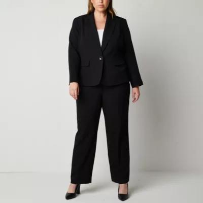 Le Suit 2-pc. Straight Leg Pant Suit-Plus Product Image