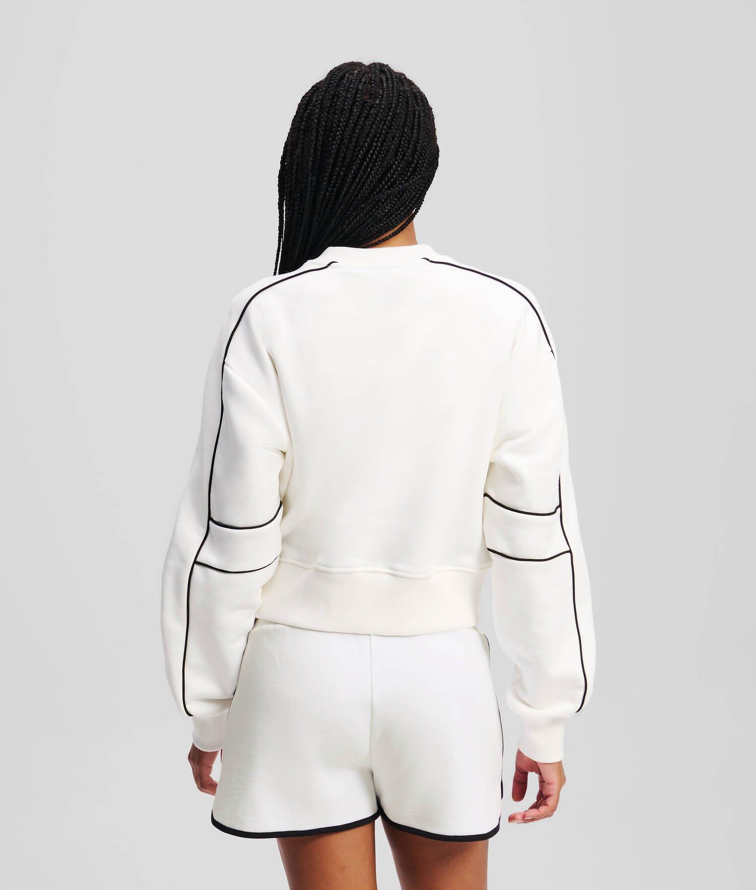 RELAXED CROPPED SWEATSHIRT Product Image