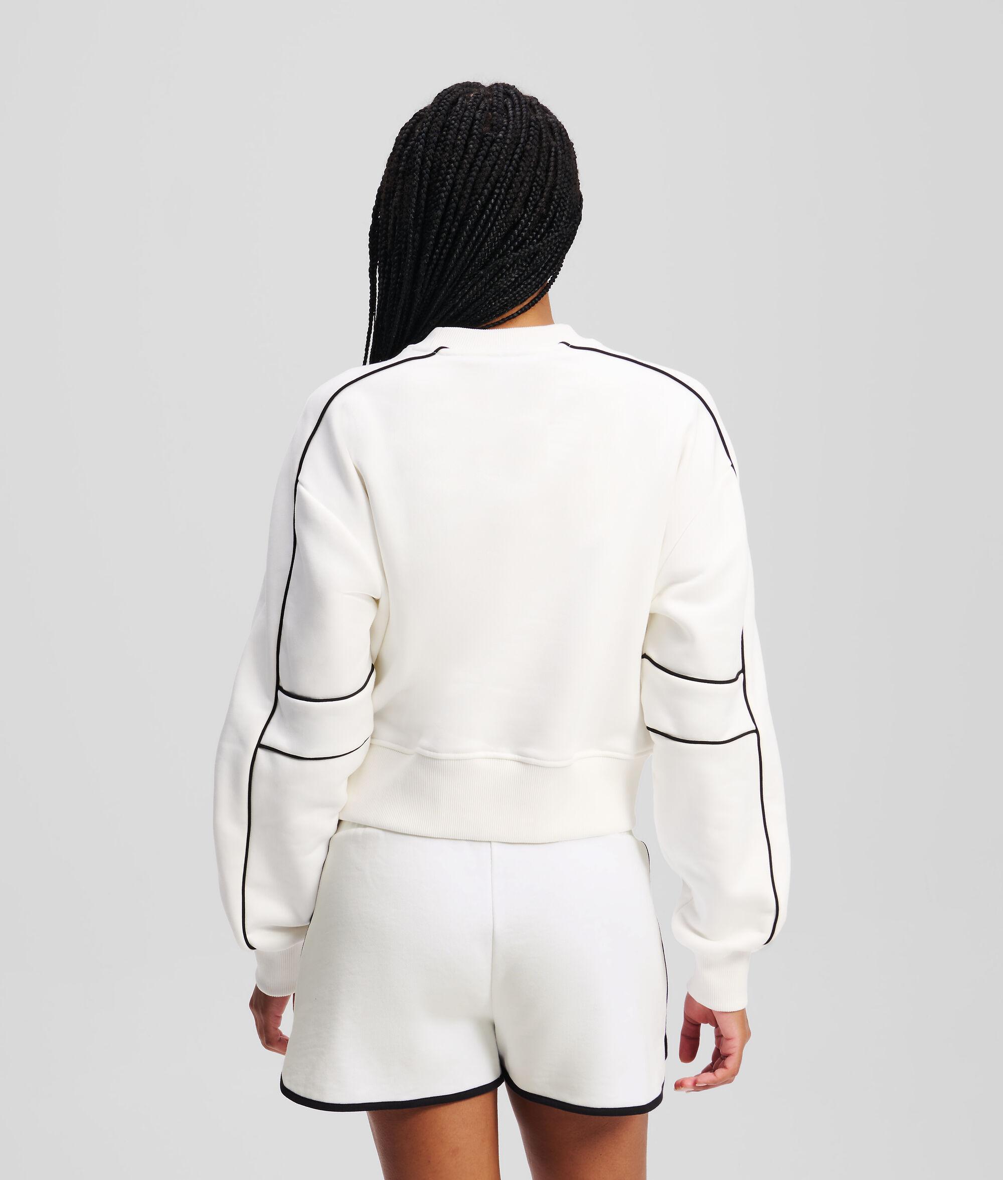 RELAXED CROPPED SWEATSHIRT Product Image