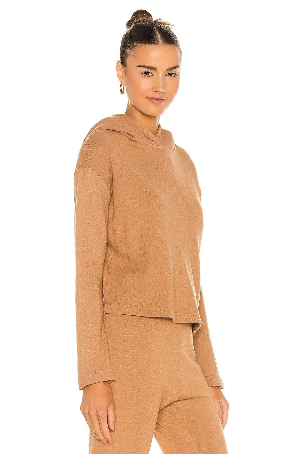 French Terry Cropped Hoodie Product Image
