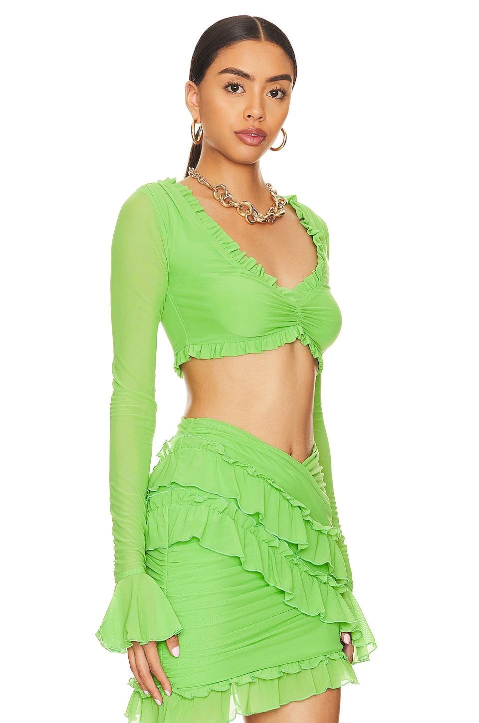 Macey Crop Top MAJORELLE Product Image