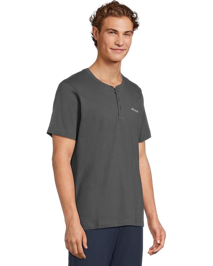 Burnout Button Notch Shirt Product Image