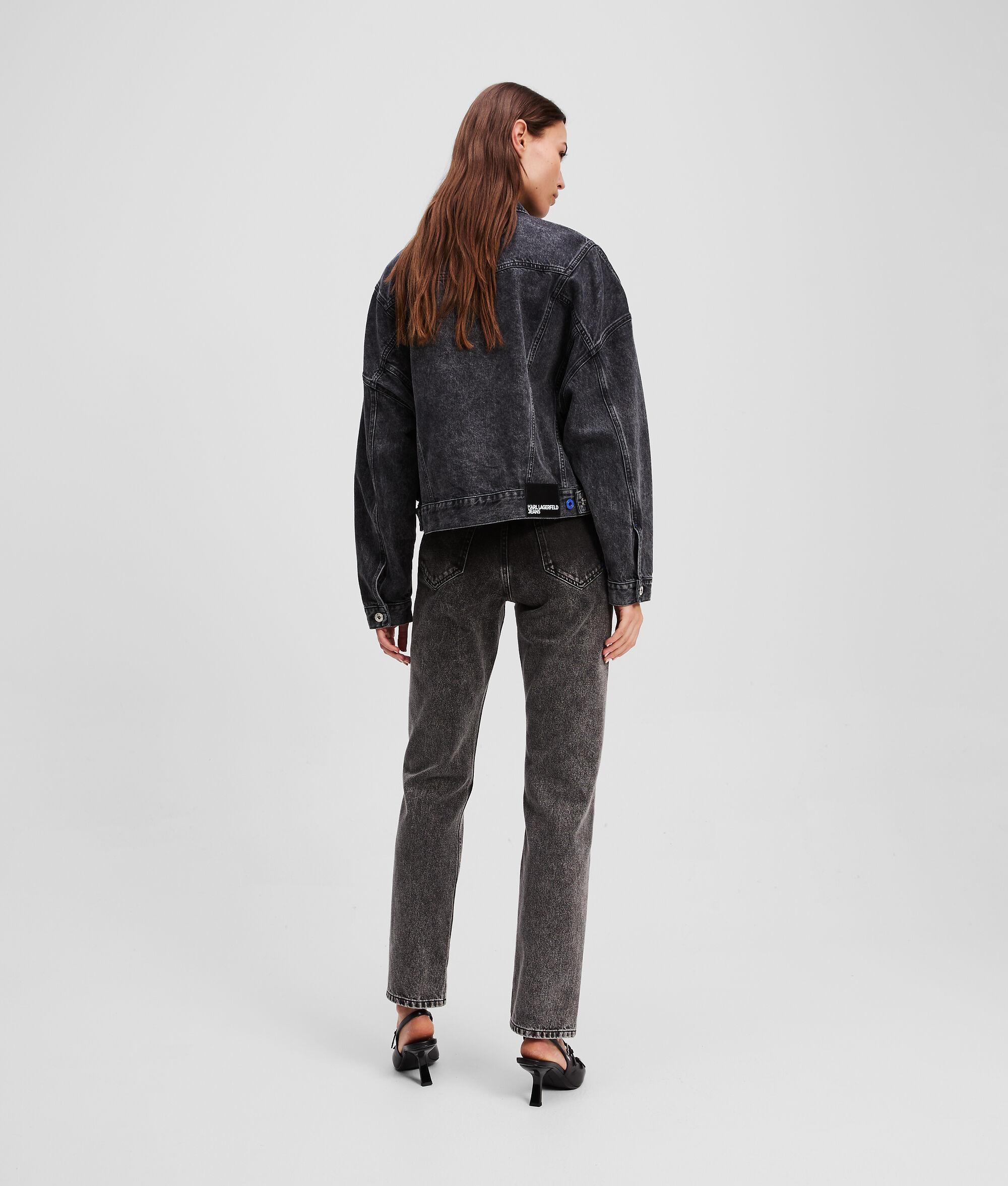 OMBRÉ HIGH-RISE STRAIGHT JEANS Product Image