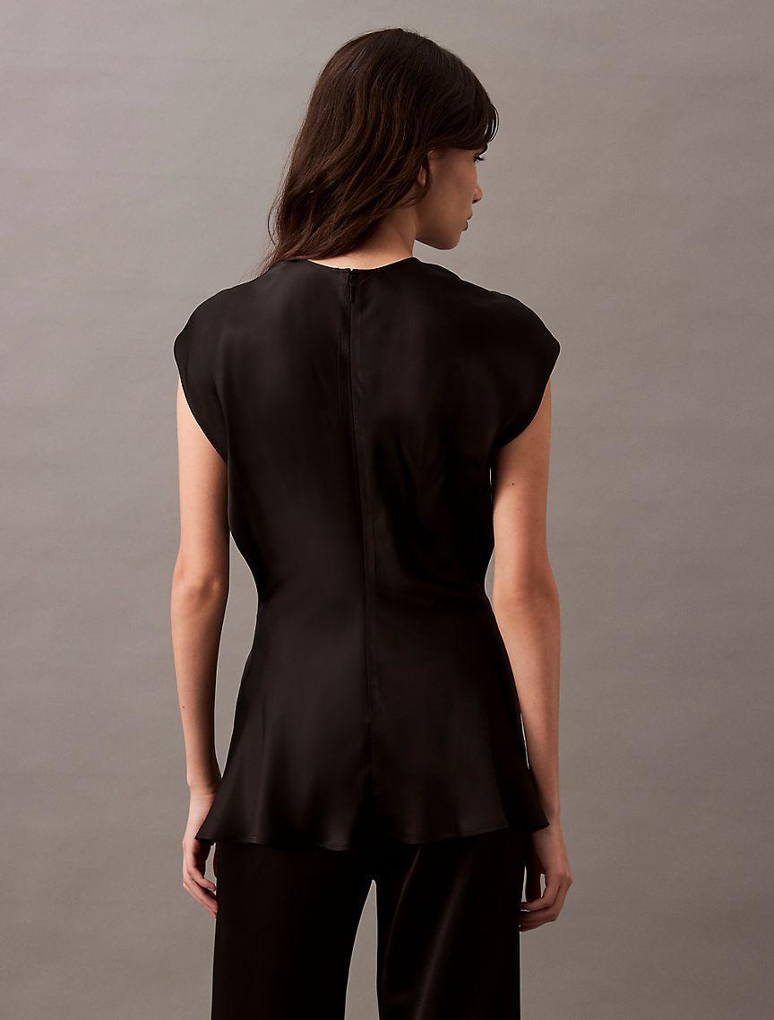 Viscose Satin Classic T-Shirt Product Image