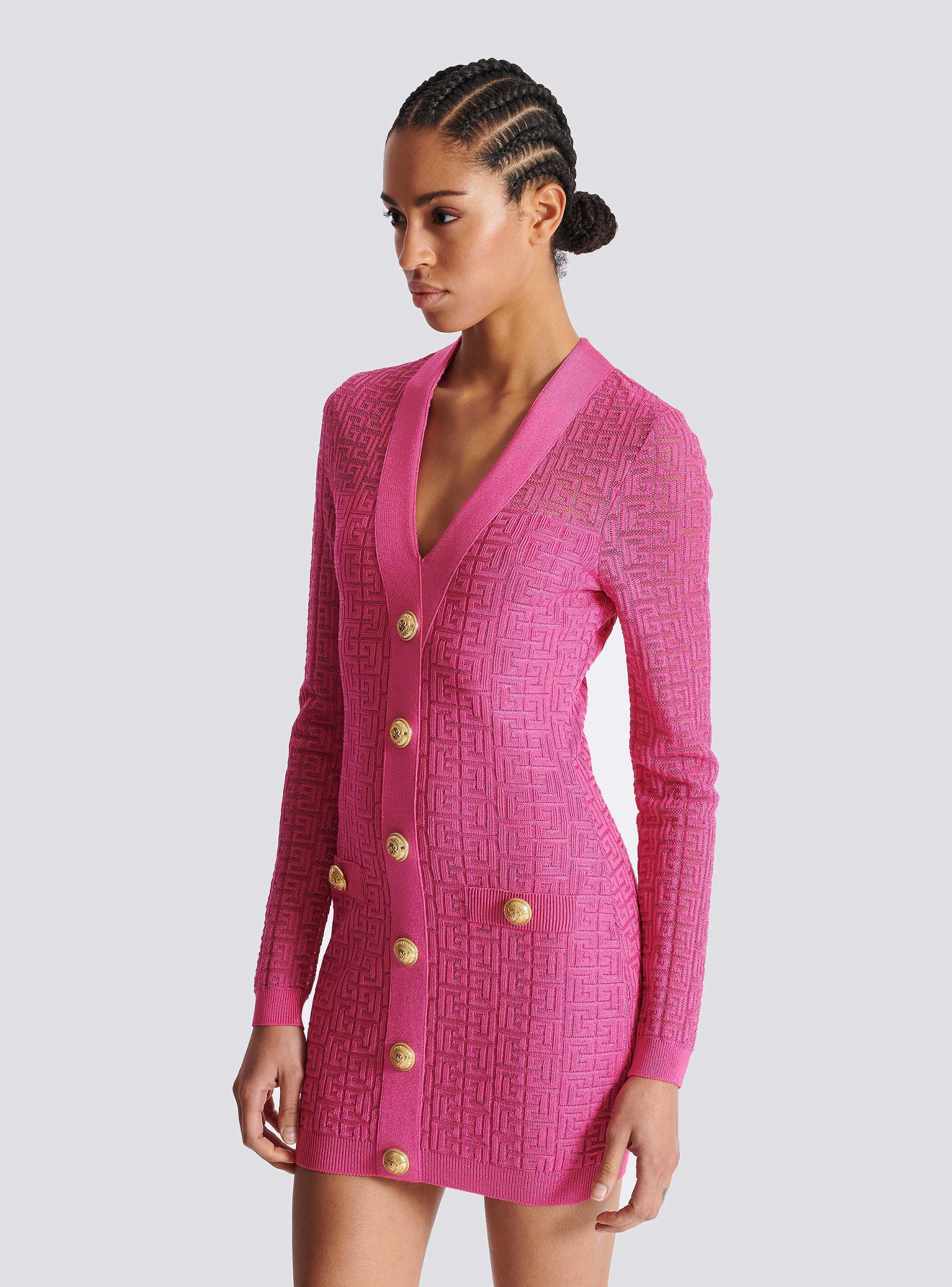 Monogrammed knit dress Product Image