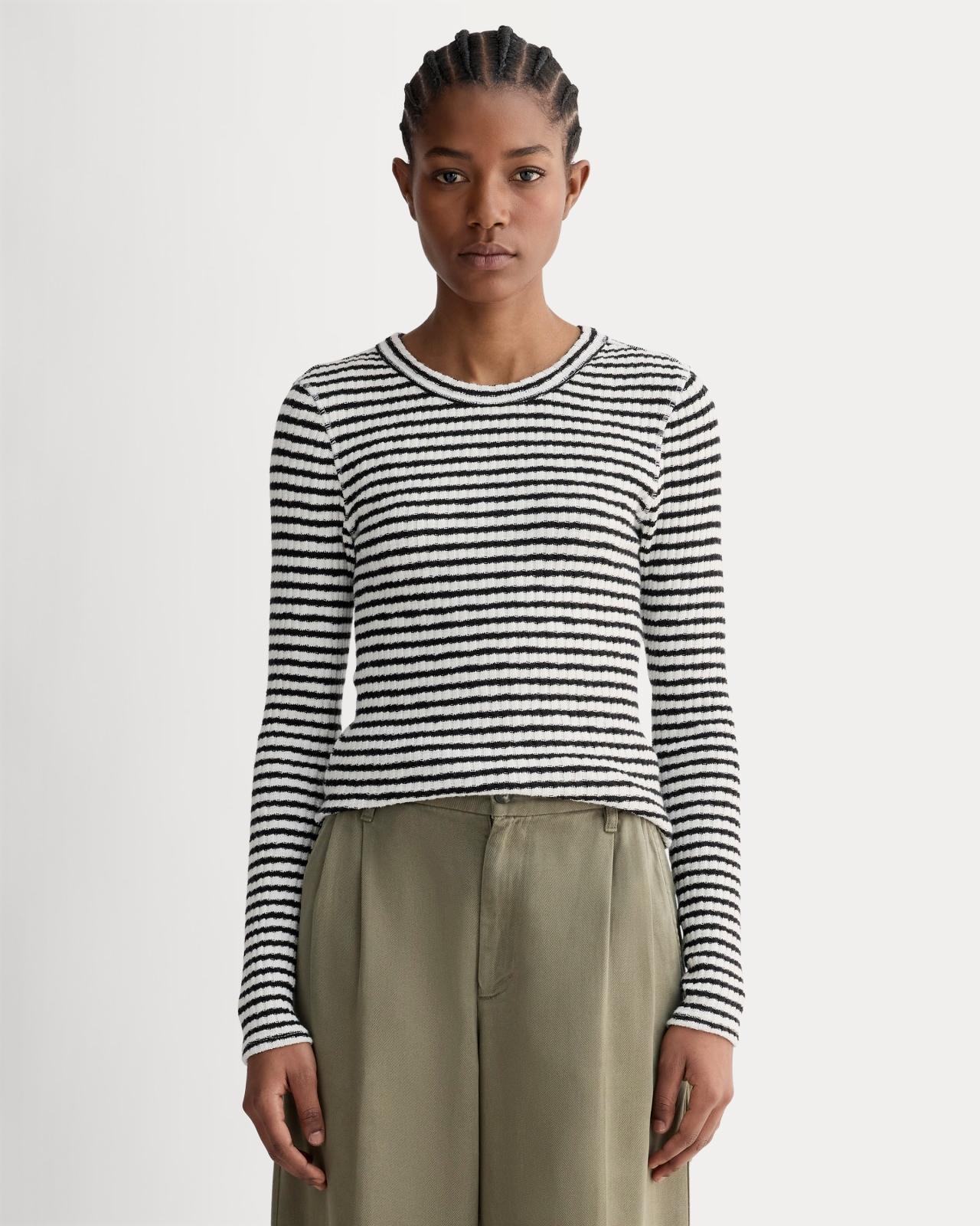 The Cozy Rib Long-Sleeve Tee Product Image