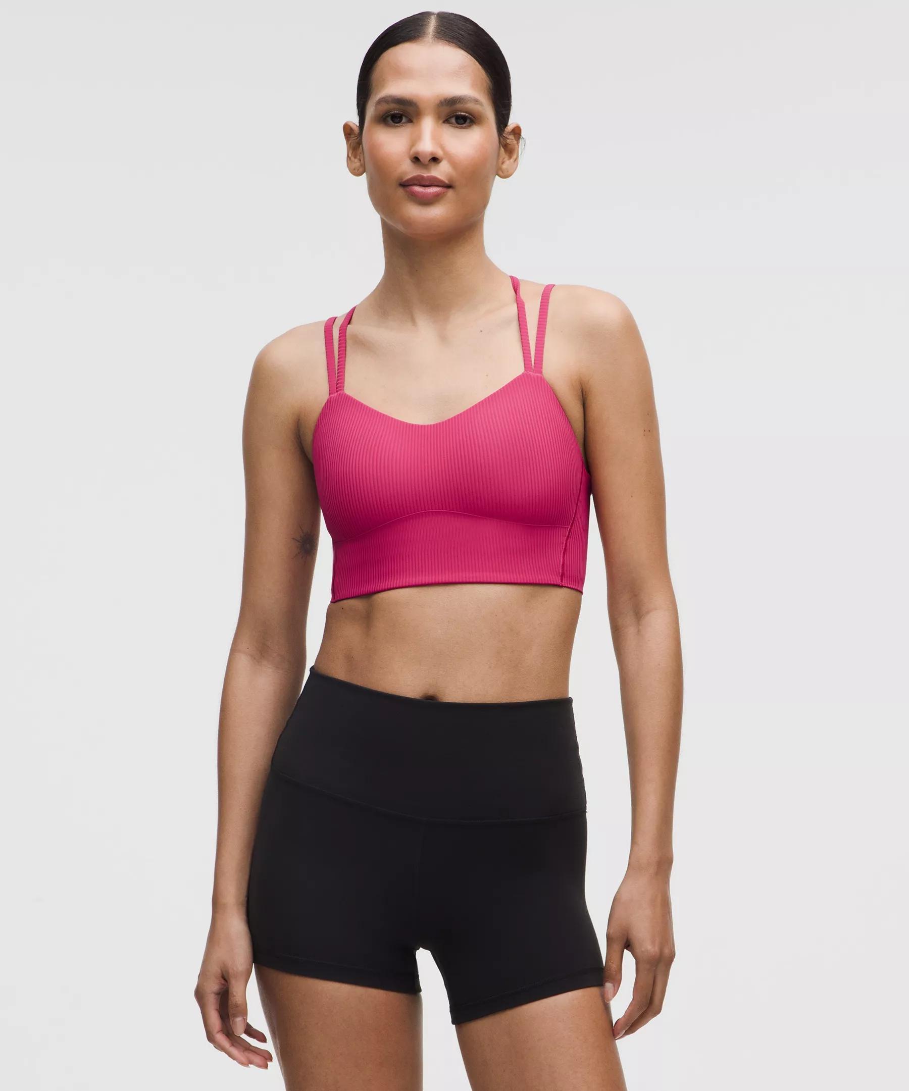 Like a Cloud Ribbed Longline Bra *Light Support, B/C Cup Product Image